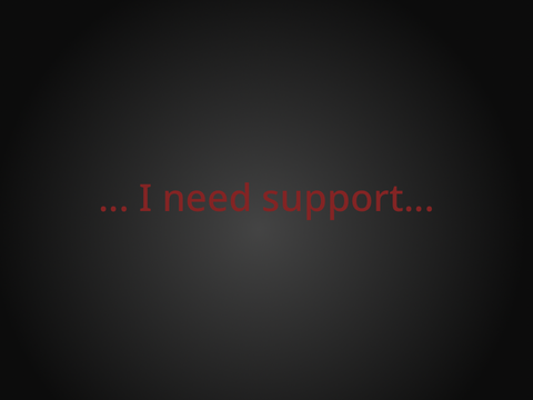 …I’m not doing well…