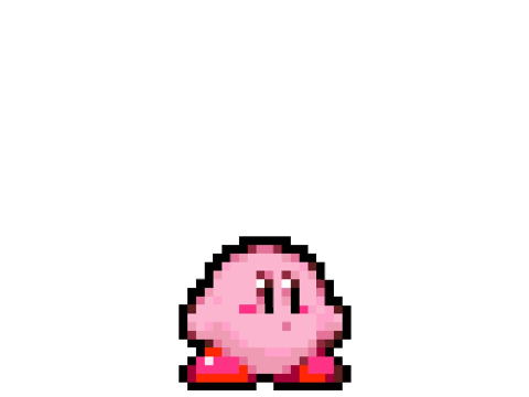 更新！カービィドット絵描いた