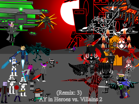 AY in Heroes vs. Villains 2 (Remix: 3)