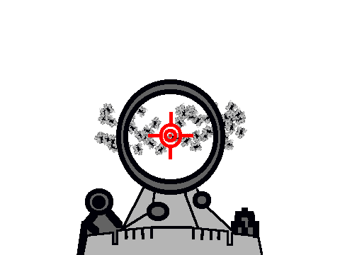 Scoped gun Simulation