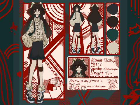 character ref. - Beatriz