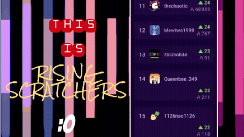 Woah! #13 In Rising Scratchers! :D
