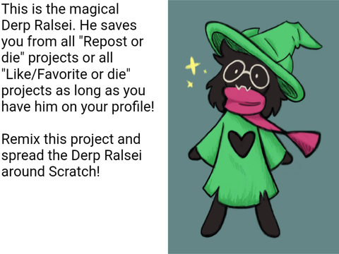 Derp Ralsei remix remix remix remix