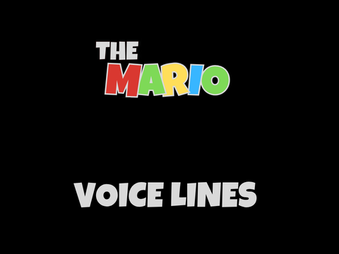 Voice Lines for Super Mario Bros. Movie Participants remix