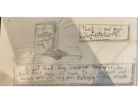 Sneak peak of comic I’m writing