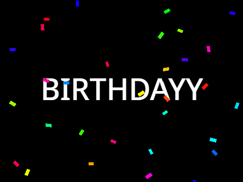 ITS MAH BIRTHDAYYY!!