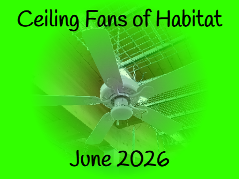 Ceiling Fans of Habitat - June 2026