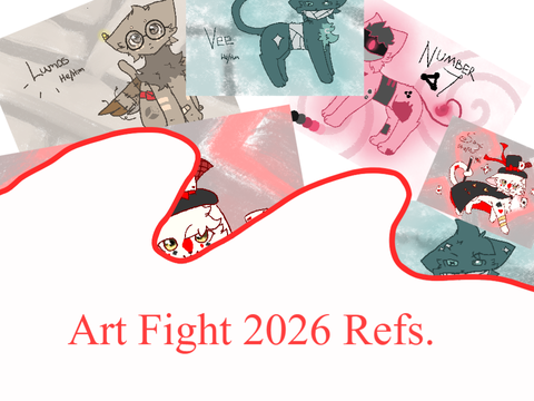 Art Fight 2026 Refs.