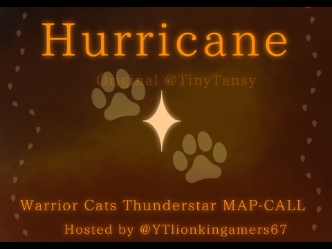 THUNDERSTAR // HURRICANE MAP CALL
