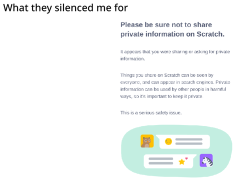 Scratch moderation sucks <3