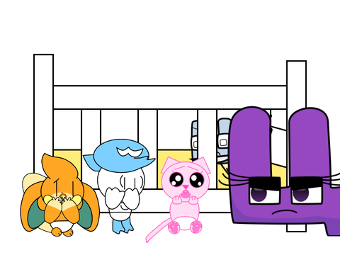Baby Quaxly, Baby Pawmi, and Pinky Prank Baby И And Baby Й But Their Plan Backfired