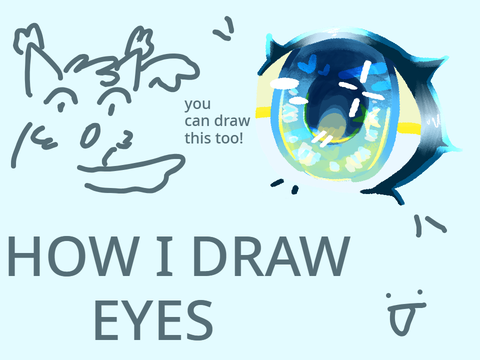 How I Draw Eyes