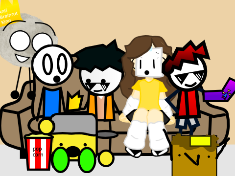 Add your self chilling with da boys