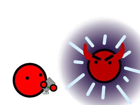 wrong button