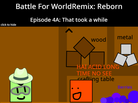 BFWR:R 4A: That took a while