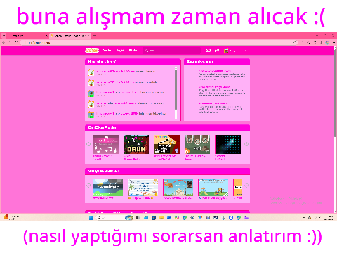 YOK ARTIK (nasıl yaptığımı sorarsan anlatırım :D)