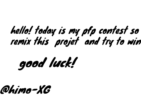 my pfp contest :)