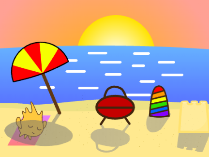 Beach - Parallax