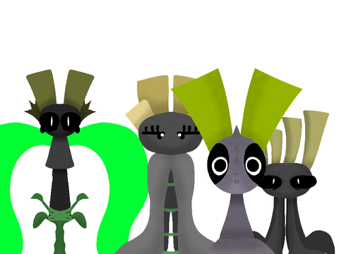 Recreate all those characters