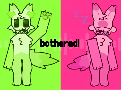 ✩‧₊˚°•* bothered! // artfight attack *•°˚₊‧✩