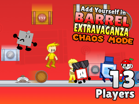 AY in Barrel Extravaganza Chaos Mode! [ Remix 3 | 13 Players ]