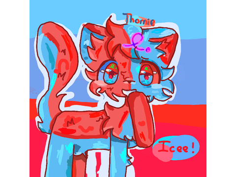 AT with @Pritz_Pup! o(∩_∩)o