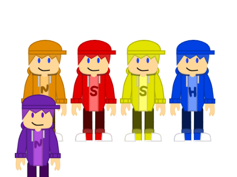 I decided to update the rows of my OC and my siblings