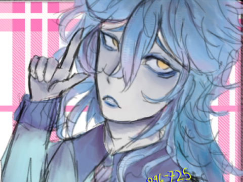 he is turning pink because he loves you 