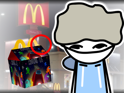 Among us happy meal #animations