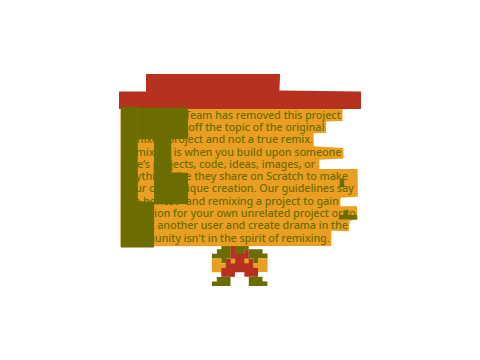 The Scratch Team has removed this project because it is off the topic of the original remixed projec