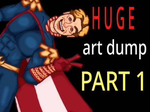 H U G E art dump || PART 1