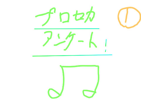 プロセカアンケート！①