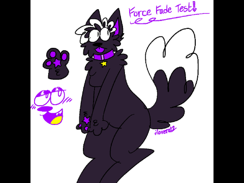 Force fade brush test