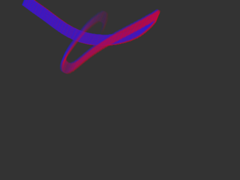 3dish Dancing Ribbon