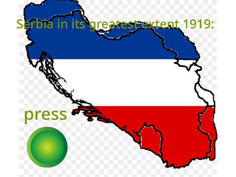Serbia at its greatest extent