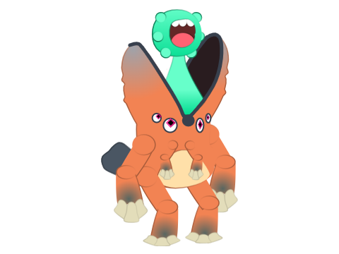 Yooreek, but on Ethereal Island. (animated)