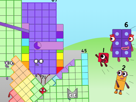 Numberblocks: Get on top on the Wall (My Version)
