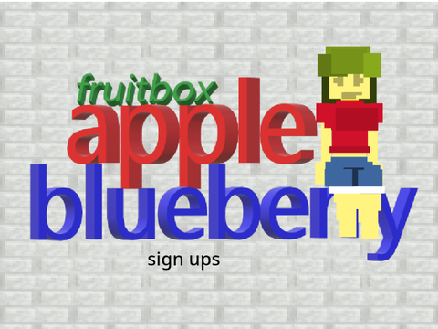 (fanmade) VBAL X fruitbox: apple blueberry sign ups remix