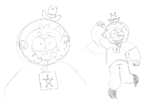 more drawings of myself (+my sister)
