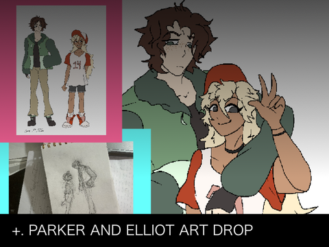 +. Parker and Elliot Art Drop !!