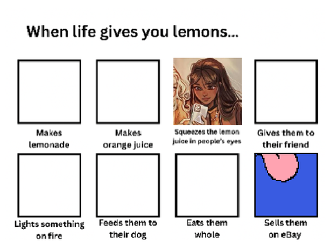 when life gives you lemons ( pls remix ) 