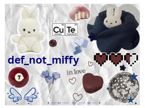 HAPPY B-DAY @def_not_miffy!! <3
