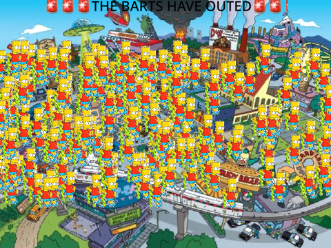 HOMER LET THE BARTS OUT!!