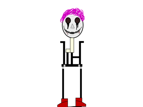 Pop up spine clown mechanism 
