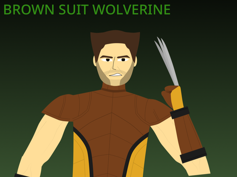 Brown Suit Wolverine