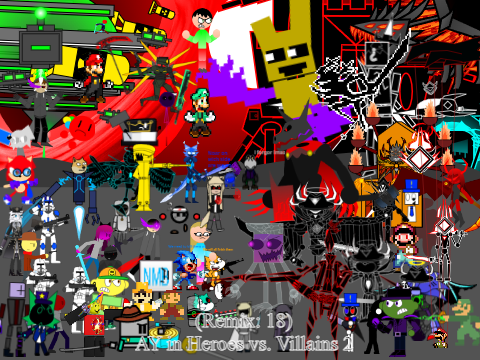 AY in Heroes vs. Villains 2 (Remix: 18)
