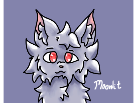 Moonlit art!