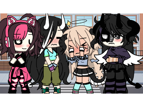 One kiss gacha meme