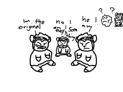 these chuds fighting