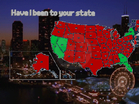 Have I been to your US state?  remix